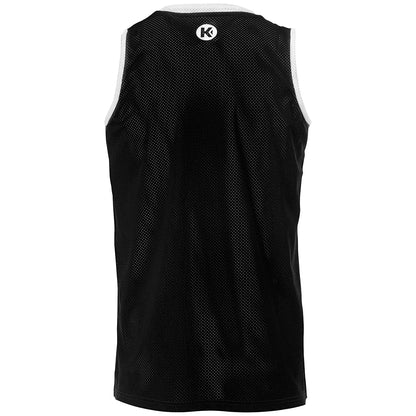 Kempa Tanktop Reversible Kinder schwarz-weiss Rücken 