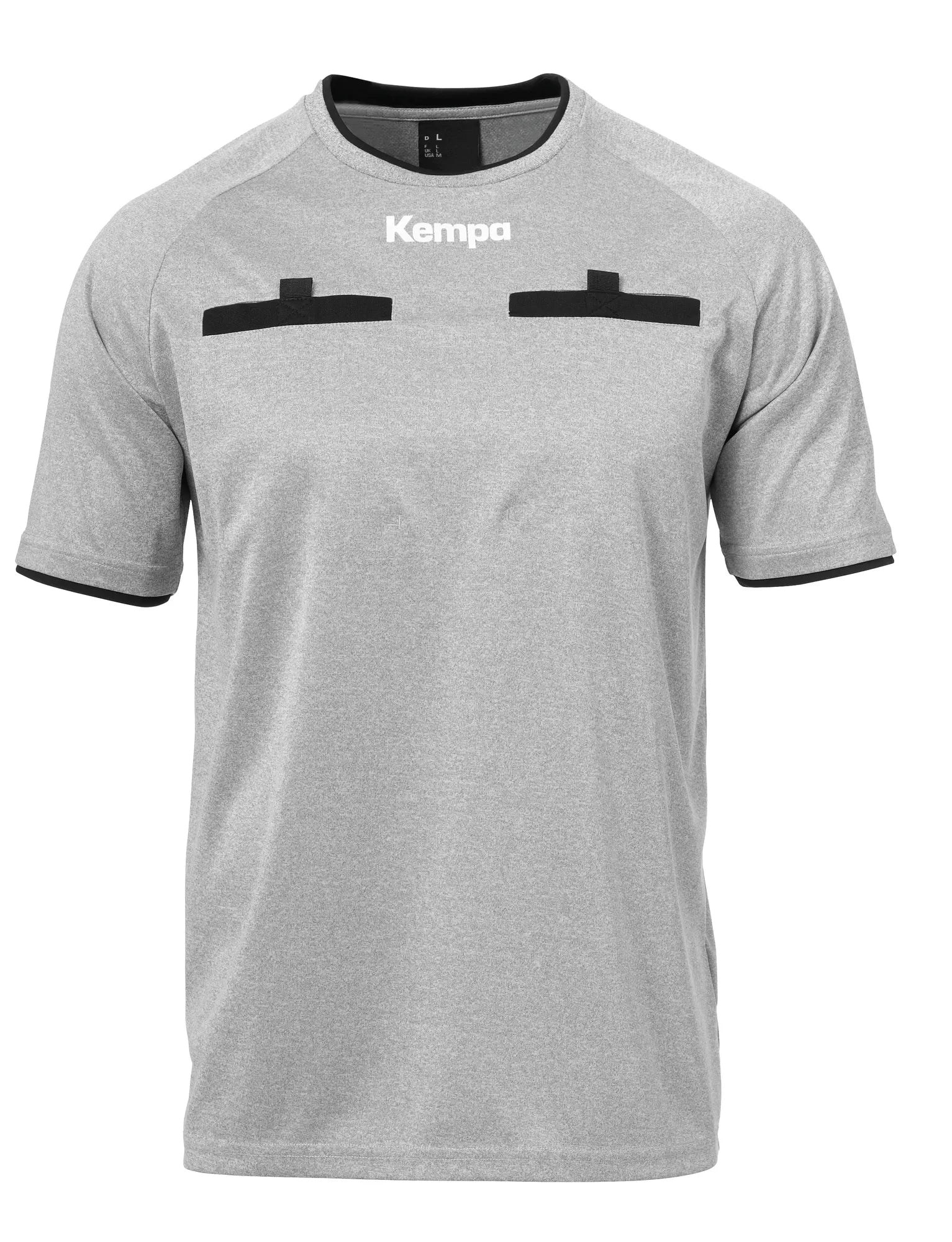 Kempa Schiedsrichter Trikot Unisex dark-grau-melange Front 