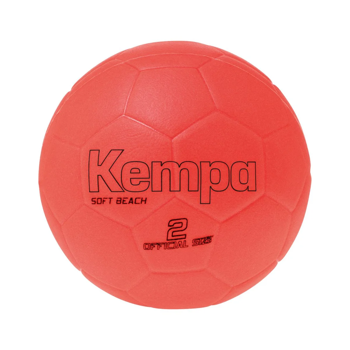 Kempa Handball Soft Beach Unisex fluo-rot Front #farbe_fluo-rot