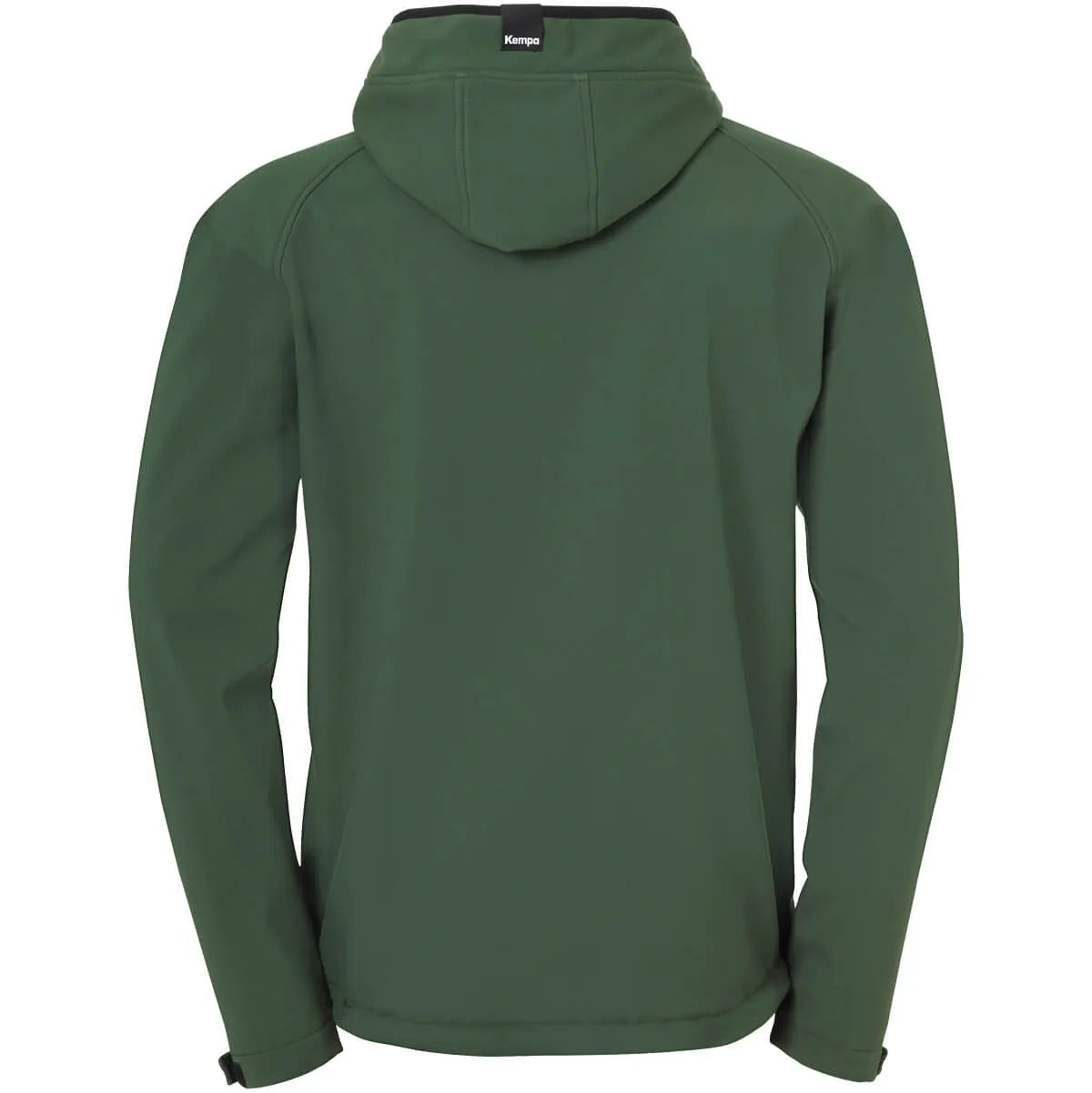 Kempa Jacke Softshell Unisex dark-olive Rücken #farbe_dark-olive