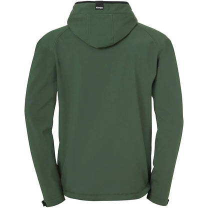 Kempa Jacke Softshell Kinder dark-olive Rücken 