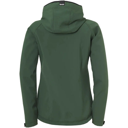 Kempa Jacke Softshell Damen dark-olive Rücken 