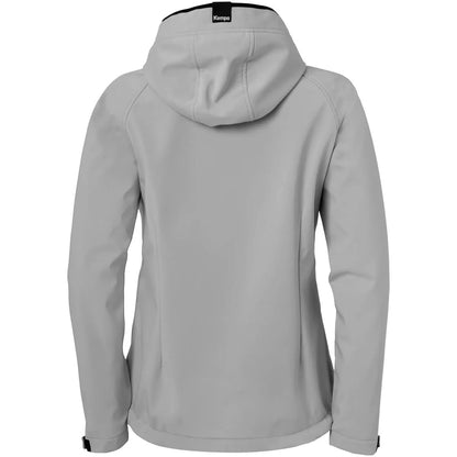 Kempa Jacke Softshell Damen sand-grau Rücken 