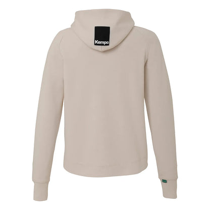 Kempa Kapuzenjacke STMNT Damen beige Rücken 