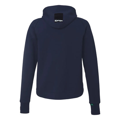 Kempa Kapuzenjacke STMNT Damen marine Rücken 