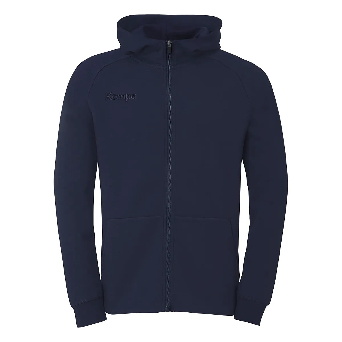 Kempa Kapuzenjacke STMNT Kinder marine Front 