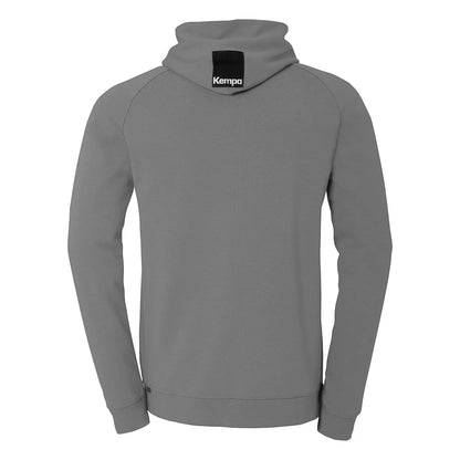 Kempa Kapuzenjacke STMNT Unisex steingrau Rücken 