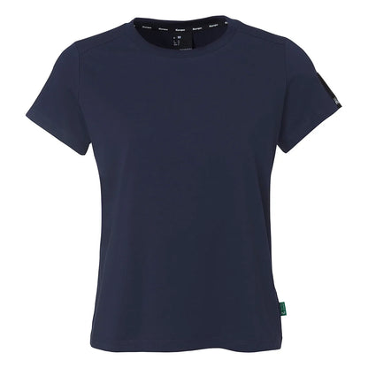 Kempa T-Shirt STMNT Cotton Kurzarm Damen marine Front 