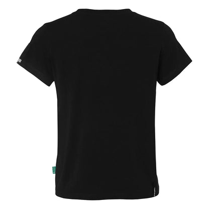 Kempa T-Shirt STMNT Cotton Kurzarm Damen schwarz Rücken 