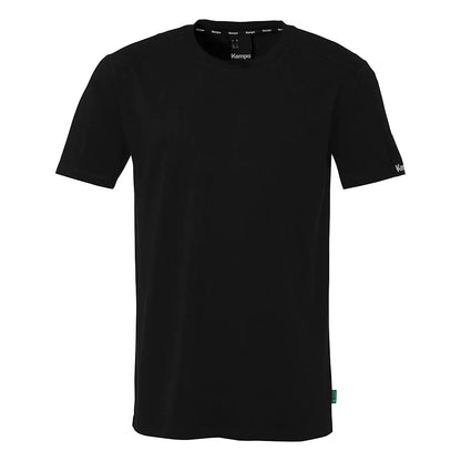Kempa T-Shirt STMNT Cotton Kurzarm Kinder schwarz Front 