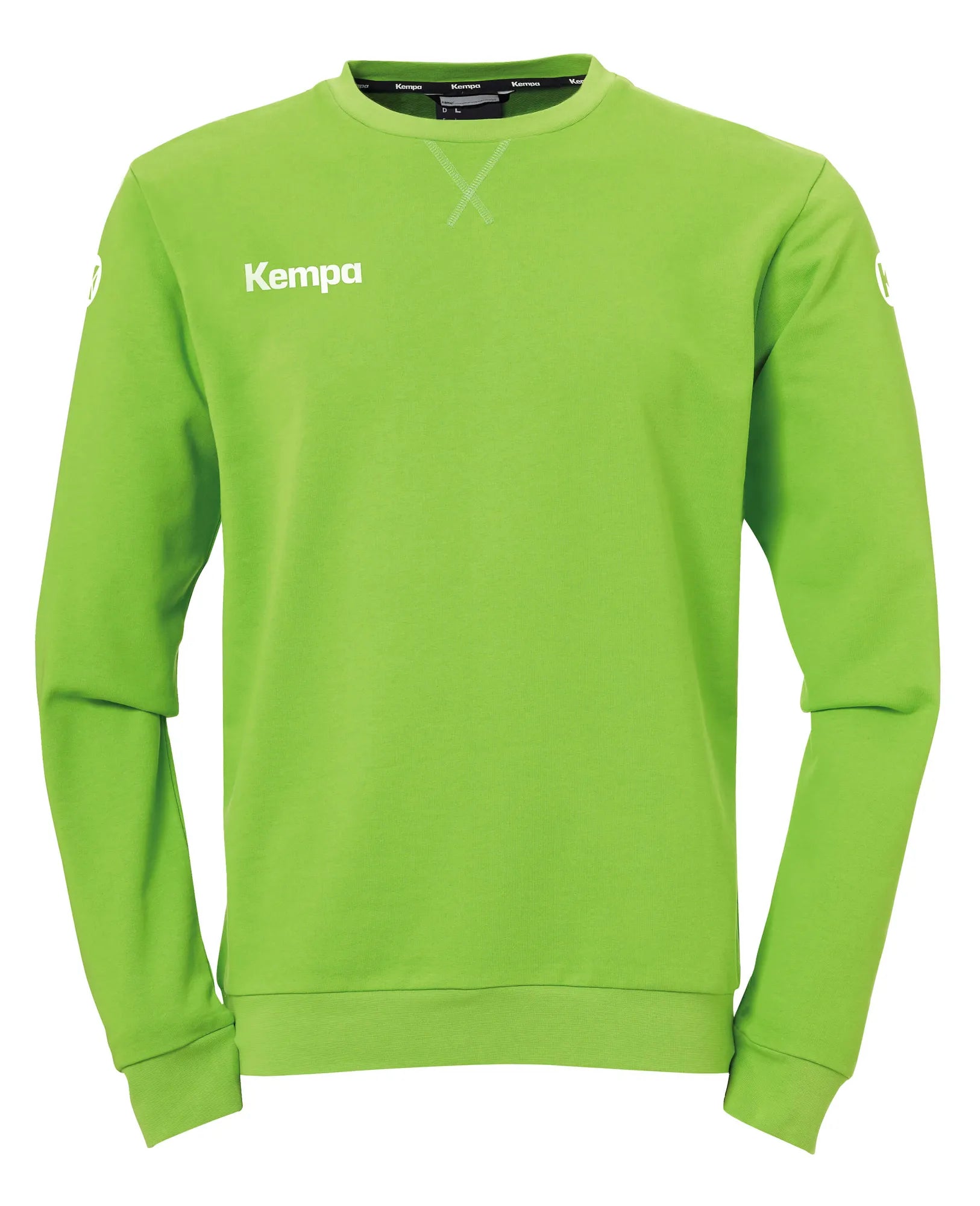Kempa Aufwärmshirt Training Top Kinder hope-gruen Front 