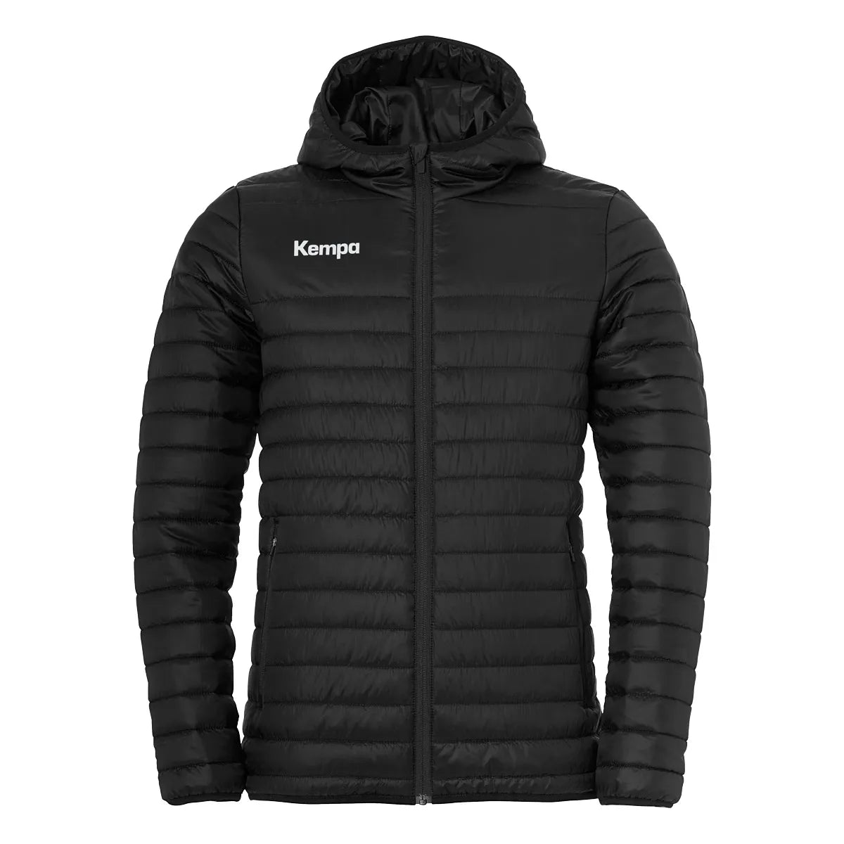 Kempa Jacke Ultra Lite Kinder schwarz Front #farbe_schwarz