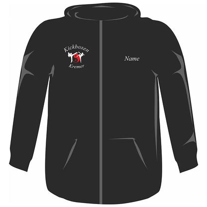 BIGTIME Kremer Kickboxen ZipJacke mit Kapuze Damen Front