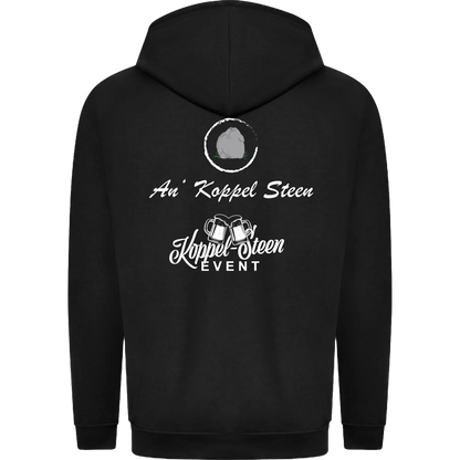 BIGTIME Koppel Steen | Hoodie Herren schwarz Rücken