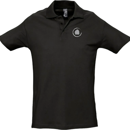 BIGTIME Koppel Steen | Poloshirt Herren schwarz Front