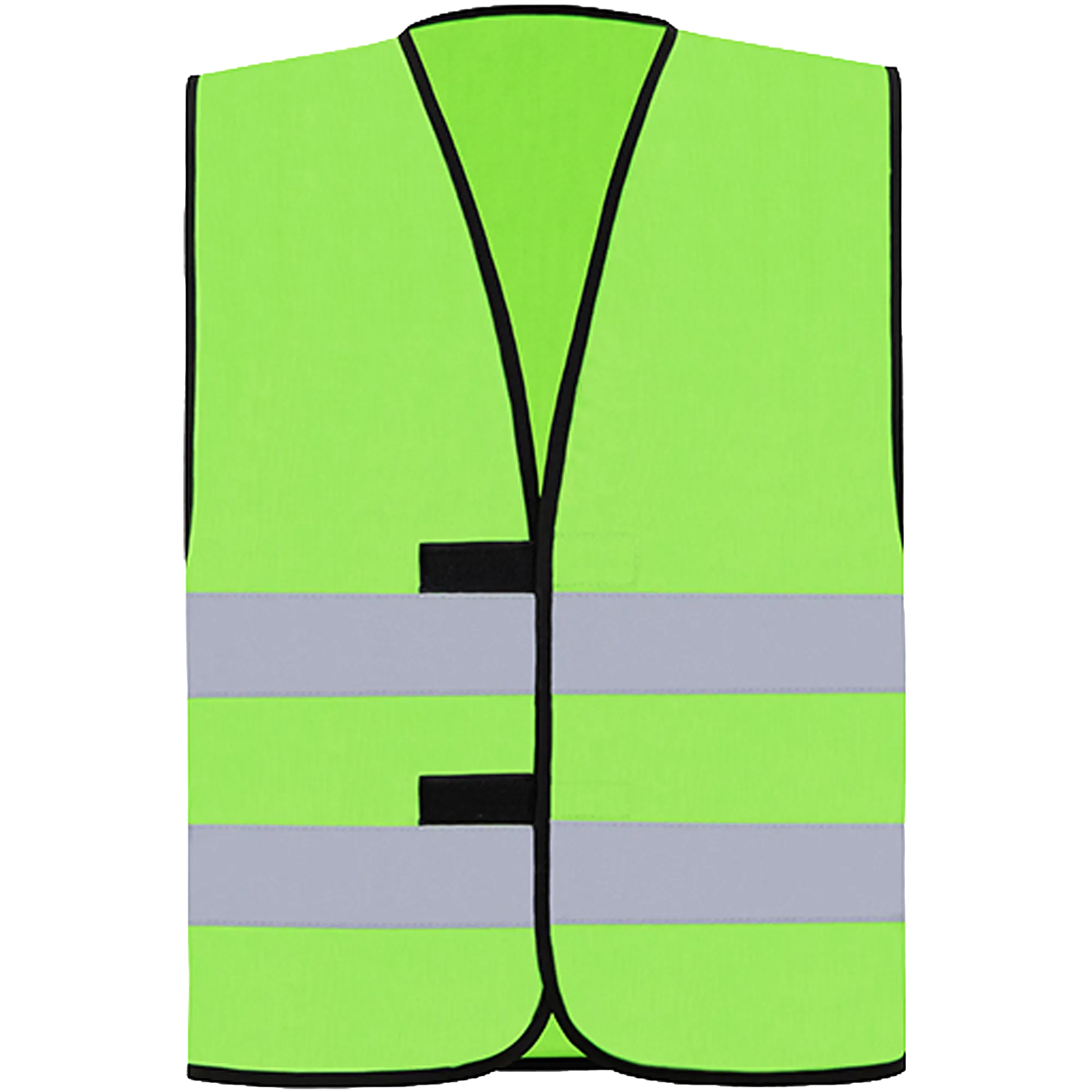 Korntex Warnweste Hi-Vis Functional Dortmund Lime Green Front 