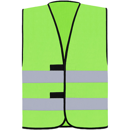 Korntex Warnweste Hi-Vis Functional Dortmund Lime Green Front 