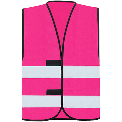 Korntex Warnweste Hi-Vis Functional Dortmund Magenta Front 