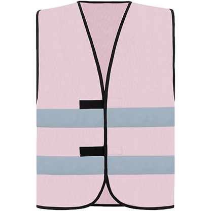 Korntex Warnweste Hi-Vis Functional Dortmund Rosa Front 