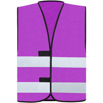 Korntex Warnweste Hi-Vis Functional Dortmund Violett Front 