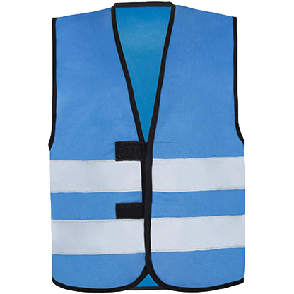 Korntex Warnweste Hi-Vis Functional Aarhus Kinder Blue Front 