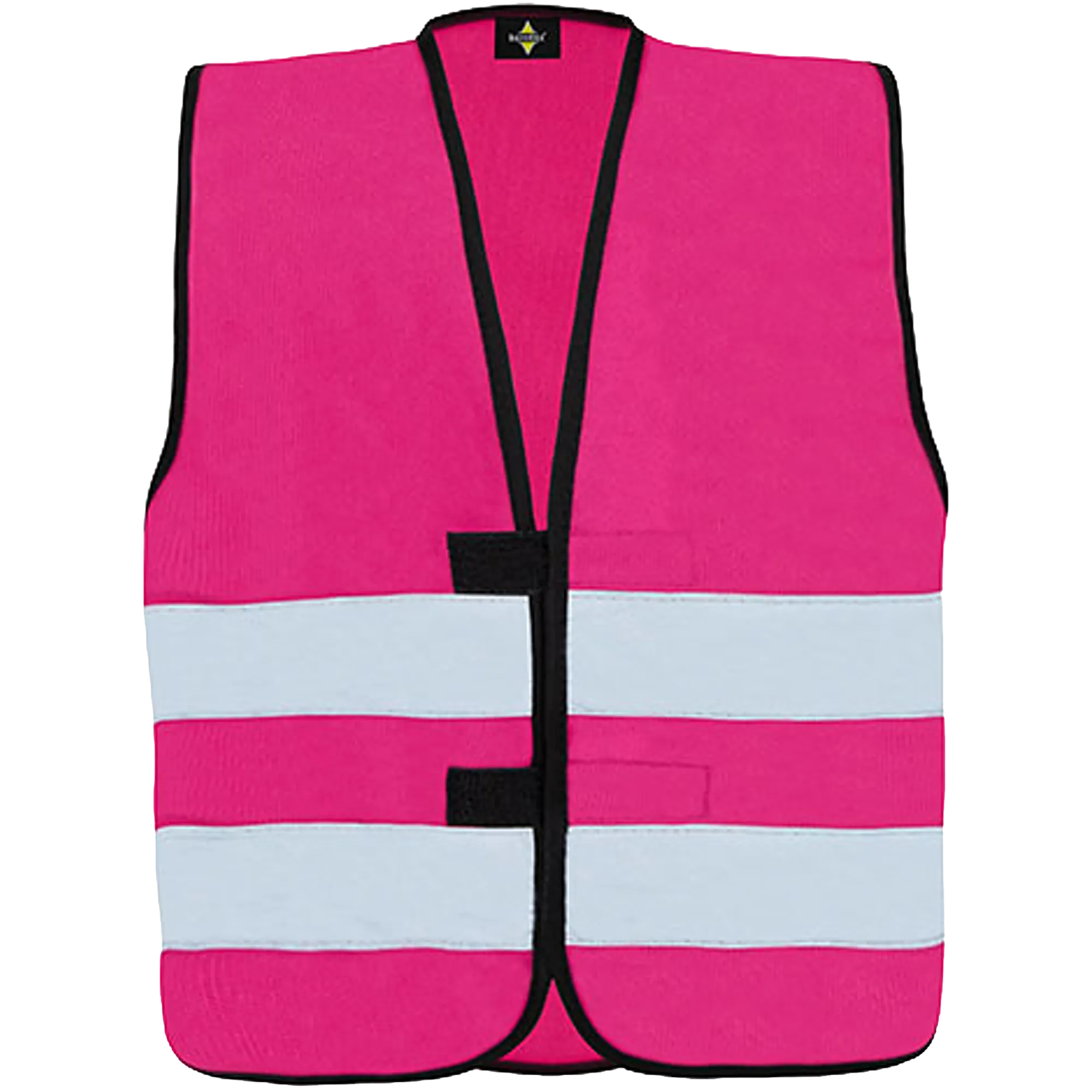 Korntex Warnweste Hi-Vis Functional Aarhus Kinder Magenta Front 