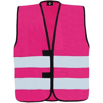 Korntex Warnweste Hi-Vis Functional Aarhus Kinder Magenta Front 