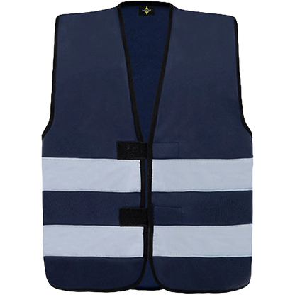Korntex Warnweste Hi-Vis Functional Aarhus Kinder Navy Front 