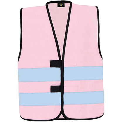 Korntex Warnweste Hi-Vis Functional Aarhus Kinder Pink Front 