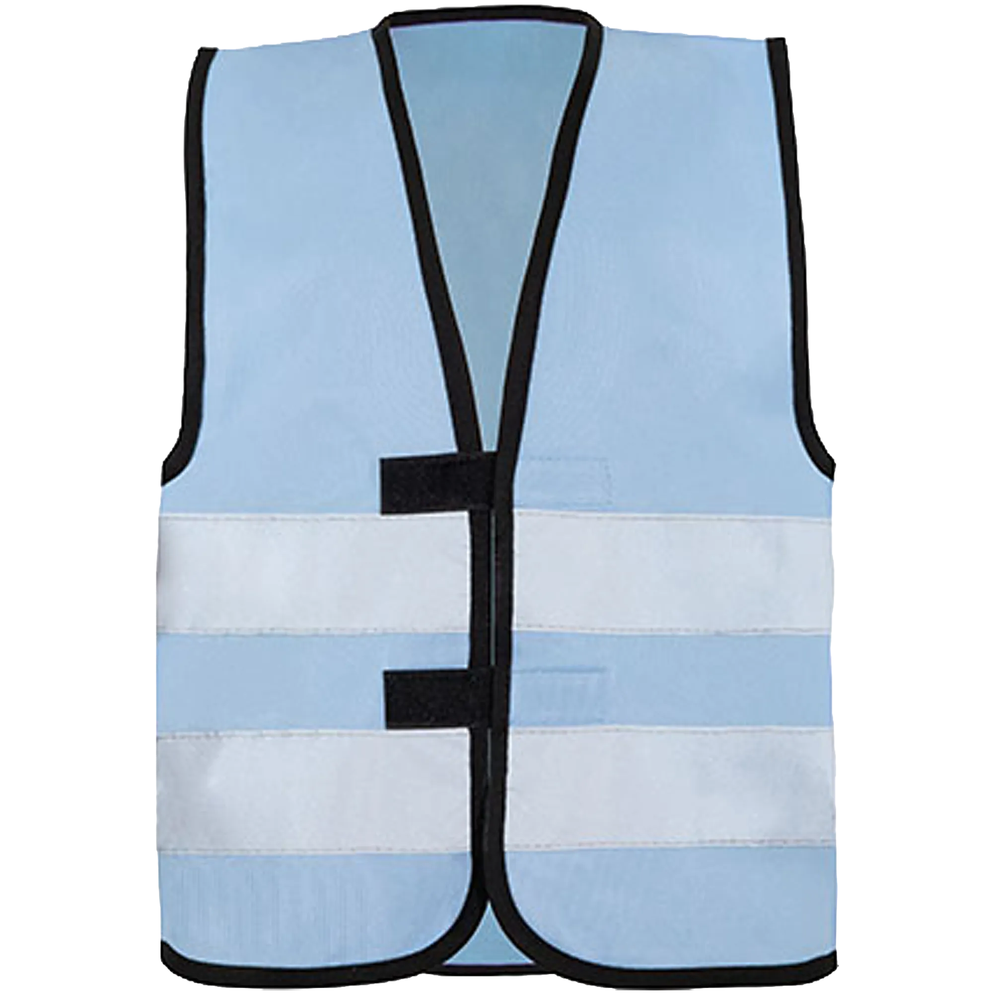 Korntex Warnweste Hi-Vis Functional Aarhus Kinder Sky Blue Front 
