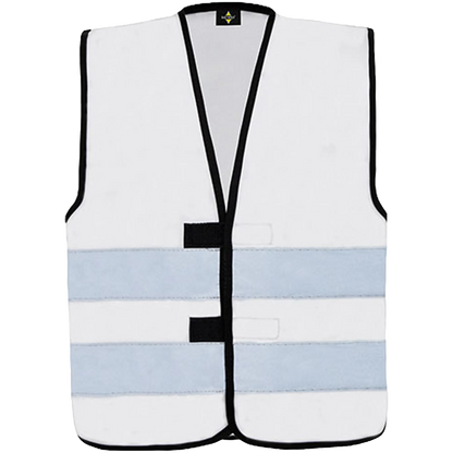 Korntex Warnweste Hi-Vis Functional Aarhus Kinder White Front 
