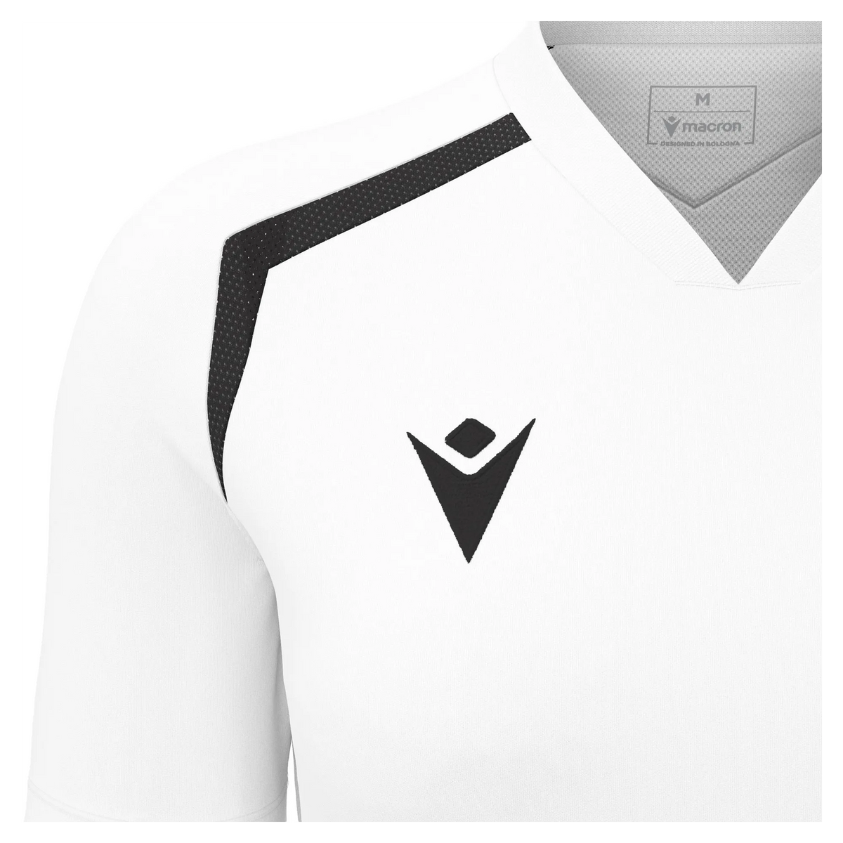 Macron Trikot Anduril Damen White-Black Detail 