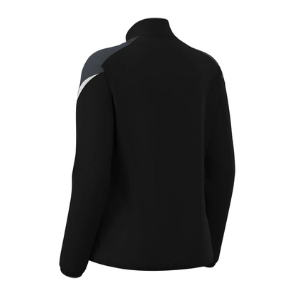 Macron Aufwärmshirt Athena Damen black Rücken 