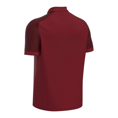 Macron Poloshirt Baldwin Unisex cardinal Rücken 
