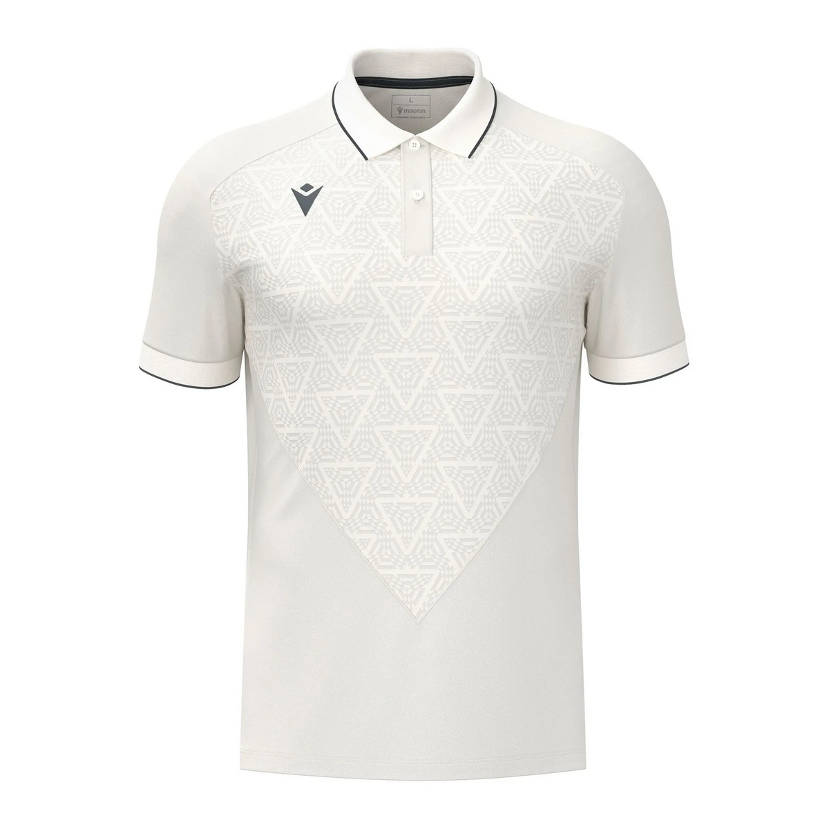 Macron Poloshirt Baldwin Unisex off-white Seite 