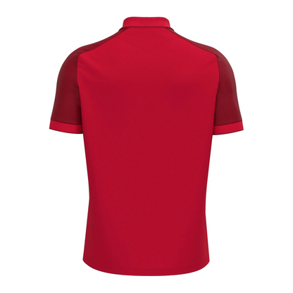 Macron Poloshirt Baldwin Unisex red Seite 