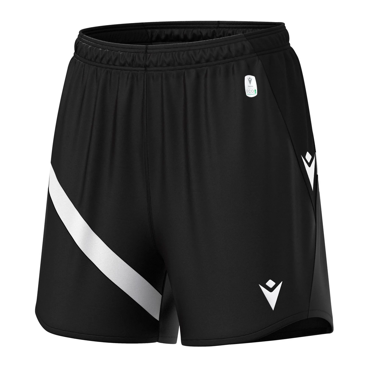 Macron Short Banshee Damen black Front #farbe_black