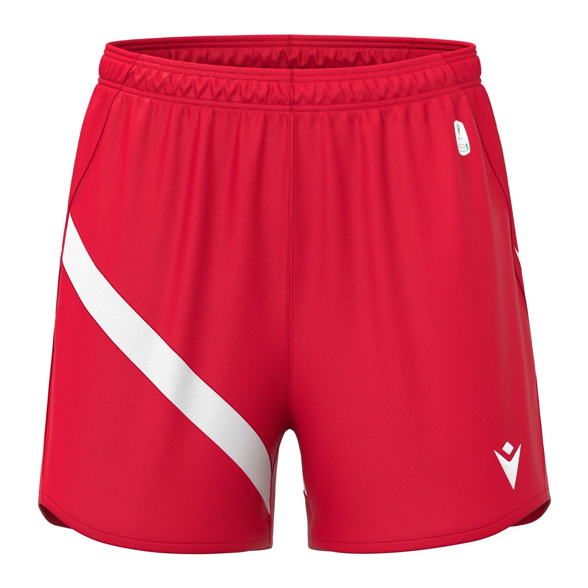 Macron Short Banshee Damen red Seite 