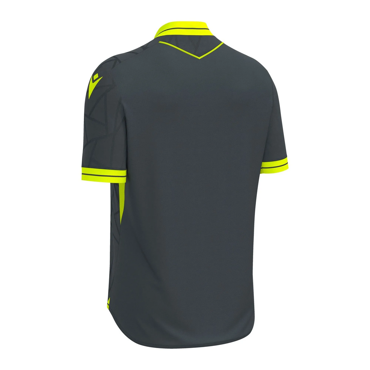 Macron Trikot CERBERUS Unisex Anthracite-Neon Yellow Seite 