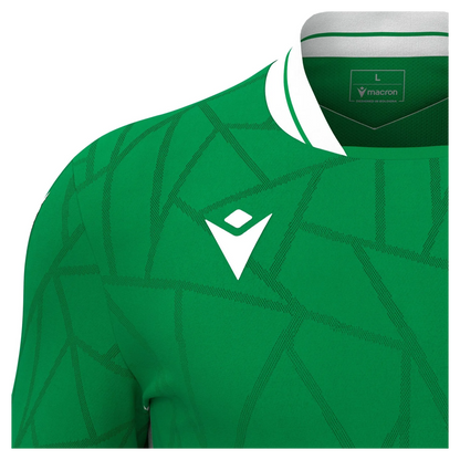 Macron Trikot CERBERUS Unisex Green-White Detail 