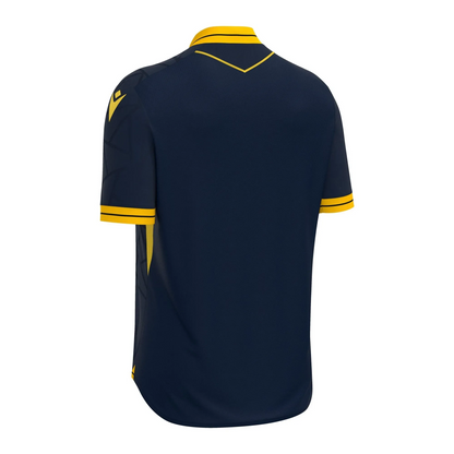 Macron Trikot CERBERUS Unisex Navy-Yellow Seite 