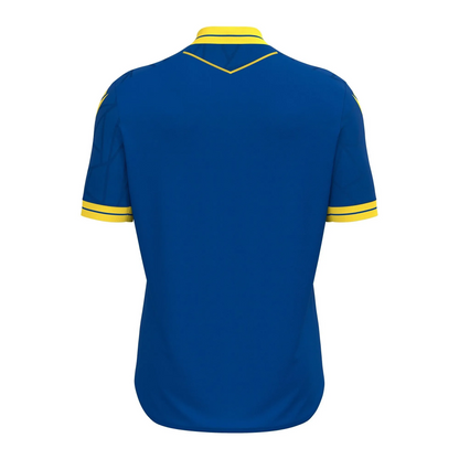 Macron Trikot CERBERUS Unisex Royal Blue-Yellow Rücken 