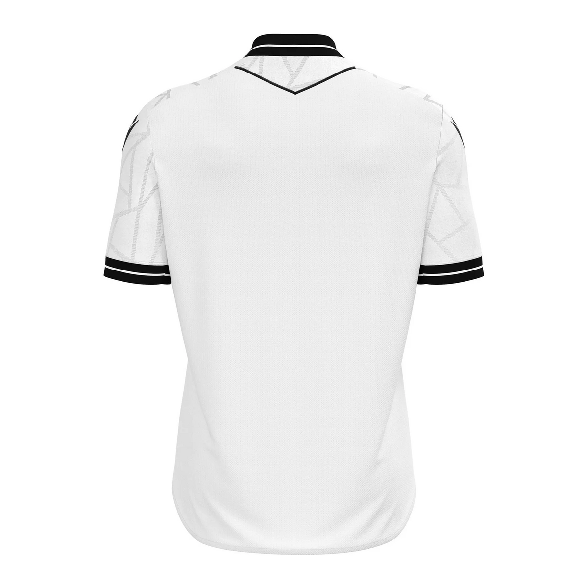 Macron Trikot CERBERUS Unisex White-Black Rücken 