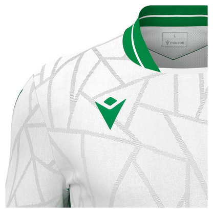 Macron Trikot CERBERUS Unisex White-Green Detail 