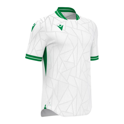 Macron Trikot CERBERUS Unisex White-Green Front 