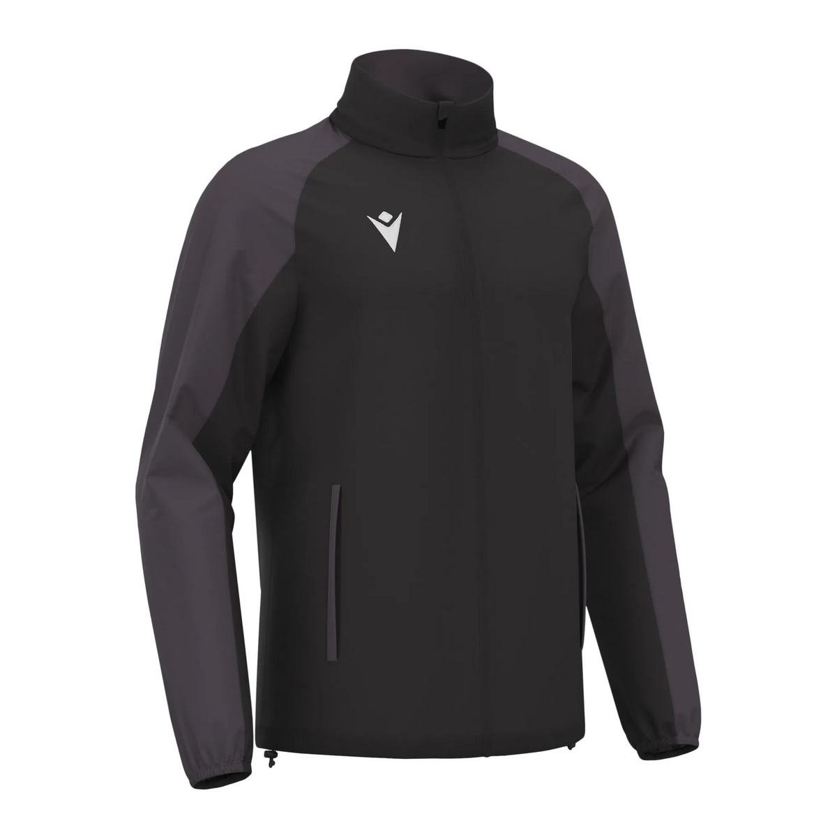 Macron Jacke Cloud Unisex black Front #farbe_black