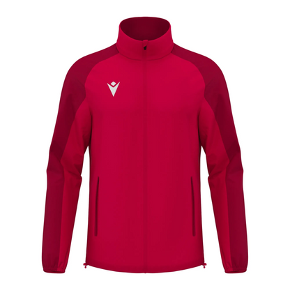 Macron Jacke Cloud Unisex red Seite 