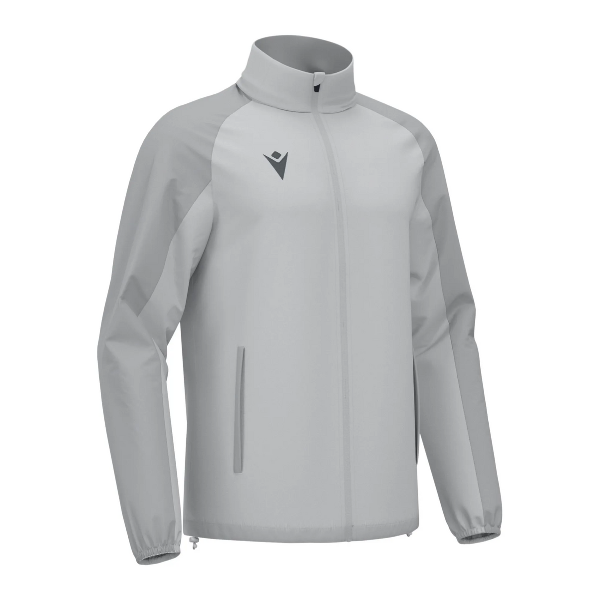 Macron Jacke Cloud Unisex stone-grey Front 