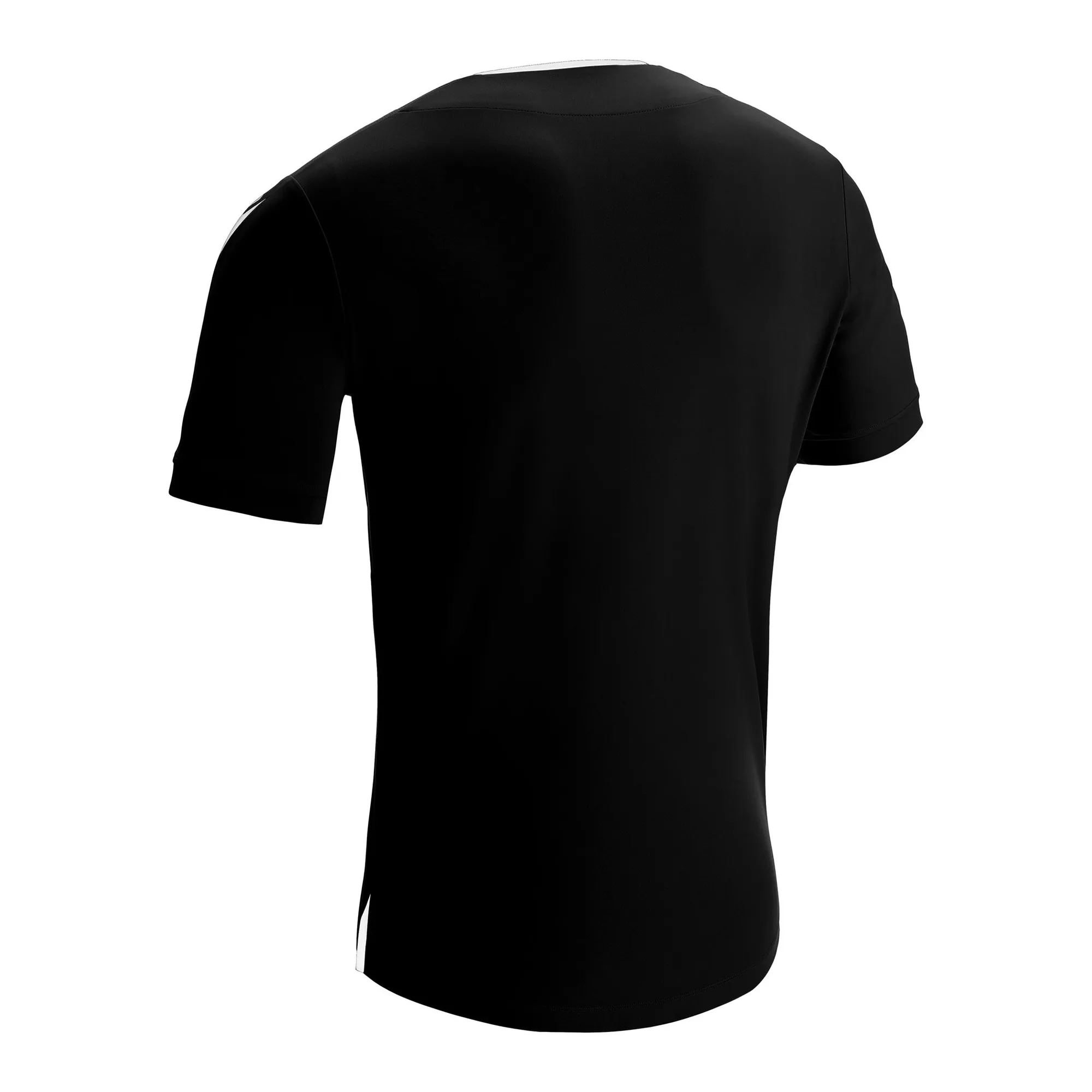 Macron Schiedsrichter Trikot Frisk Kurzarm Unisex Black Rücken 