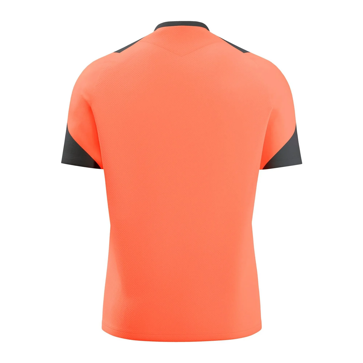Macron Trikot GOLEM Unisex Neon Coral-Anthracite Rücken 